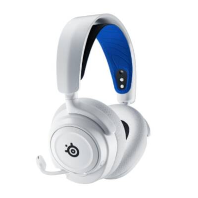 SteelSeries Arctis Nova 7P Beyaz Kablosuz Kulak Üstü Oyuncu Kulaklığı - 1