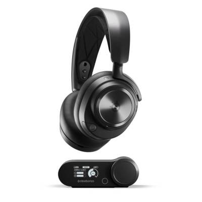 SteelSeries Arctis Nova Pro X Kablosuz Oyuncu Kulaklığı - Siyah - 1