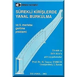 Sürekli Kirişlerde Yanal Burkulma - Birsen Yayınevi