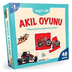 Blue Focus Taşıtlar - Akıl Oyunu 48 Parça - Blue Focus Yayınları