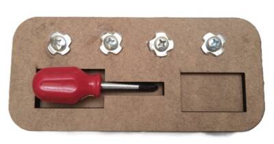 Tekli Gerçek Cıvata Sıkma Tablası (Tornavida) - 1