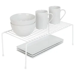 TEL ORGANİZER DOLAP DEPOLAMA RAFI 22X40CM BEYAZ - 3