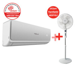 TESLA 12.000 BTU Duvar Tipi Split Klima Seti (Arzum AR070 Vantilatör Hediyeli) - 