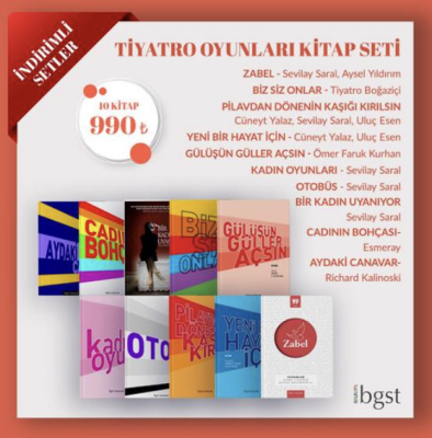 Tiyatro Oyunları Kitap Seti 10 Kitap Takım - 1