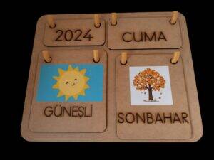 Toddler Takvim (Türkçe) - 1