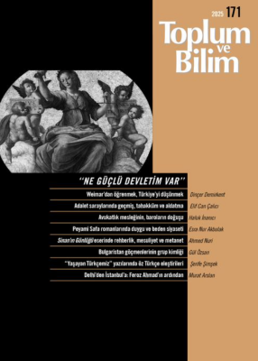 Toplum ve Bilim Sayı 171 - 1