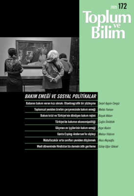 Toplum ve Bilim Sayı 172 - 1