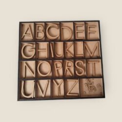 Türkçe Büyük Harf Seti - 