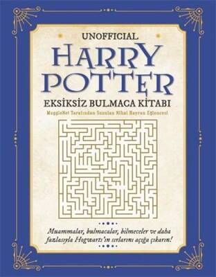 Unofficial Harry Potter Eksiksiz Bulmaca Kitabı - 1