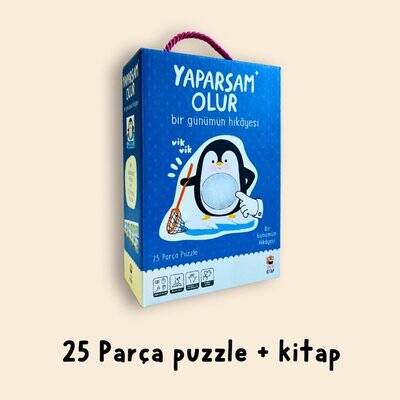 Yaparsam Olur - Bir Günümün Hikayesi - 25 Parça Puzzle - 1
