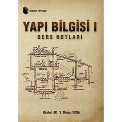 Yapı Bilgisi 1 Ders Notları - 1