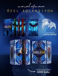 Yaralasar Serisi - Yan Boyamalı Kilitli Özel Koleksiyon Seti - 4 Kitap Takım - Kutulu - Ephesus Yayınları